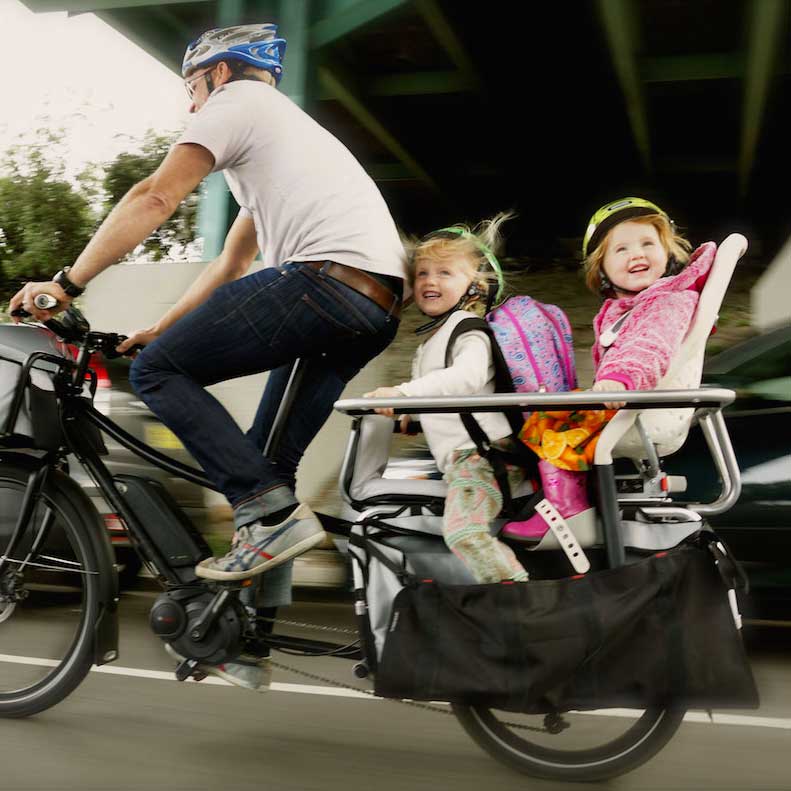 kids bike seat attachment